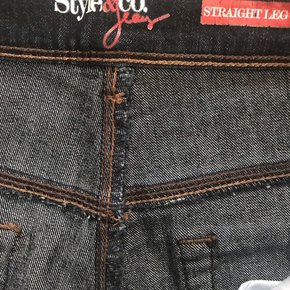 Style & Co Jeans Women’s 10 short - Picture 2 of 4